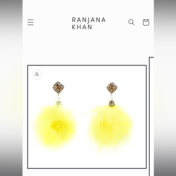 Ranjana Khan Pom Earrings - Picture 6 of 9